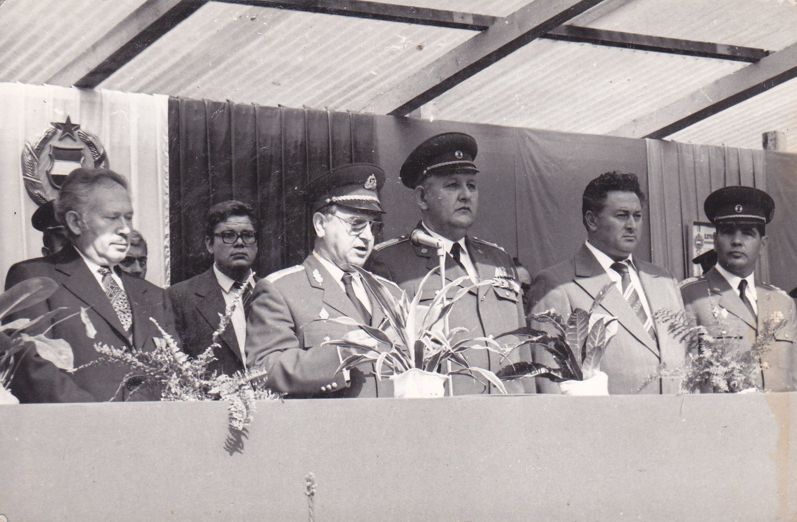 Csapatzászló adományozás a MN 7477 részére
