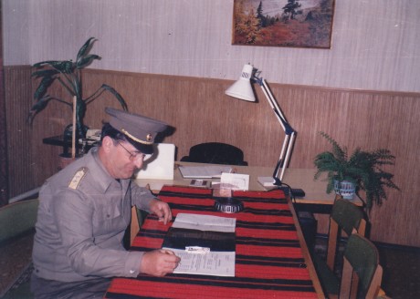 Ruzsin Pál mk. alez. a javító zászlóalj parancsnoka