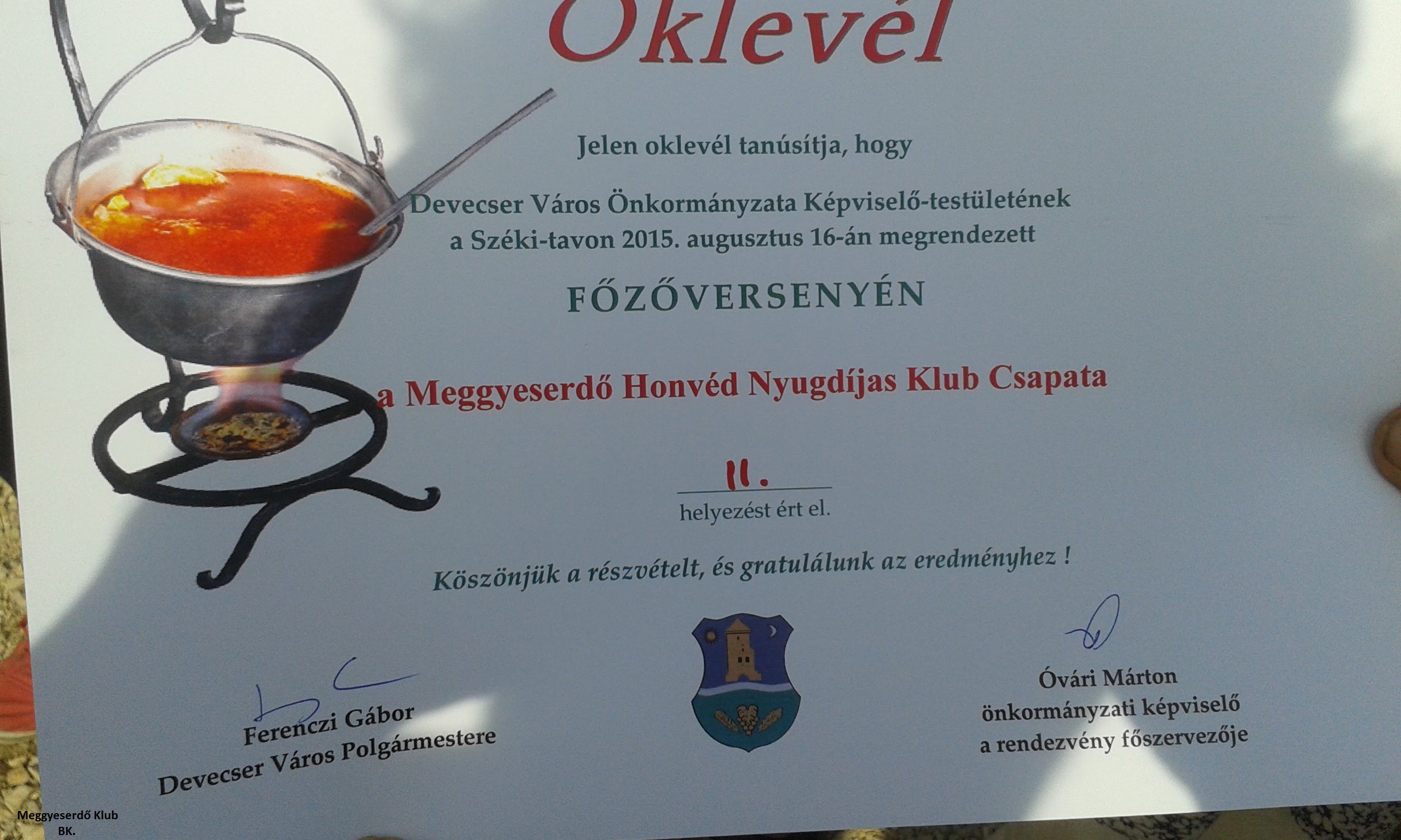 Az Oklevél