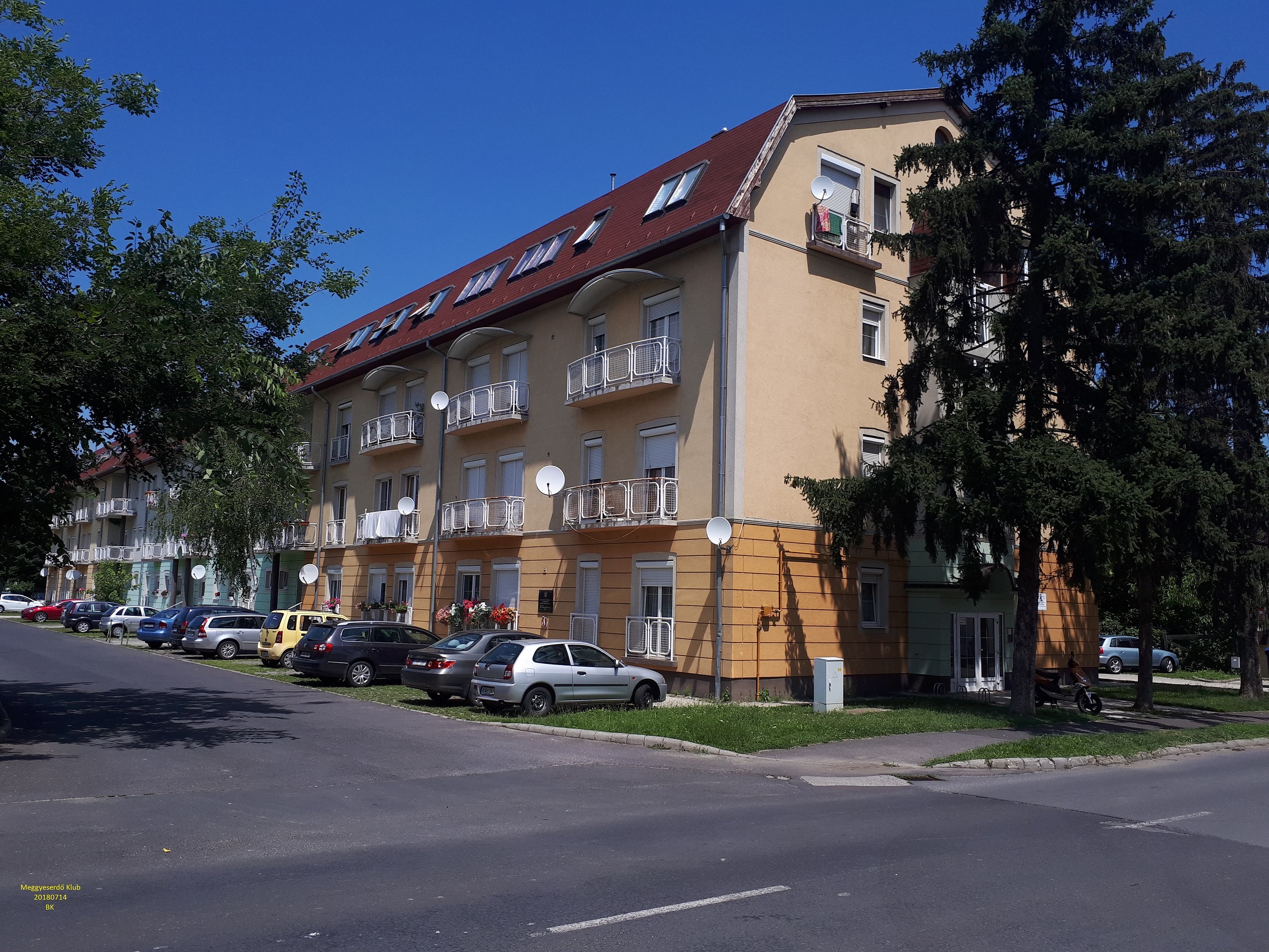 Marcali, a volt legénységi épület